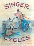 SINGER CYCLES (Carte Postale)