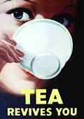 (Postkarte)  Tea Revives You