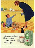 Postcard - PG Tips (Always Refreshes)