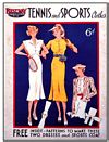 TENNIS 1930s POSTCARD