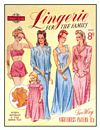 1940s LINGERIE POSTCARD