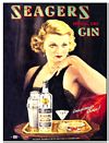 Seagers Gin (Postkarte)