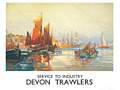 DEVON TRAWLERS (Carte Postale)