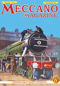 MECCANO TRAIN POSTCARD