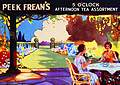 Post Card  Peek Frean`s 5 0 `clock