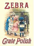 ZEBRA GRATE POLISH (Postkarte)