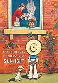 SUNLIGHT SHAN`T BE LONG POSTCARD