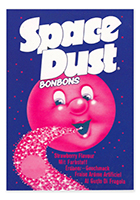 SPACE DUST POSTCARD                                         