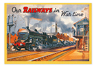 WARTIME TRAIN POSTCARD