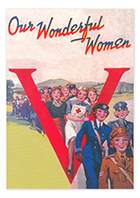 WONDERFUL WOMEN POSTCARD