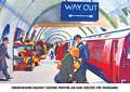 THE UNDERGROUND POSTCARD                                    
