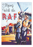 FLYING WITH RAF (Carte Postale)                                    