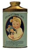 Colgate`s Baby Talc Postcard