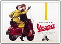 VESPA FRIDGE MAGNET