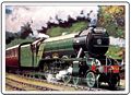 FLYING SCOTSMAN FRIDGE MAGNET