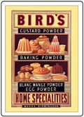 BIRDS CUSTARD FRIDGE MAGNET