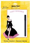 1950s LADY MEMO BOARD
