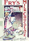 Large Steel Sign - Frys Milk Chocolate