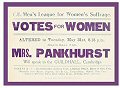 Magnet - Suffragettes (Votes for Women)