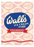 Magnet - Vintage Wall`s Ice Cream (Strawberry)