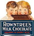 ROWNTREES CHILDREN SHAPED MAGNET                            