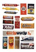 Large Steel Sign - Cadbury`s (Wrappers)