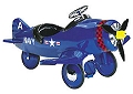 Pedal Cars: Corsair Pedalcar Plane