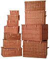 Basket: With 2 Side Willow Handles (60 x 42 x 40 cm)