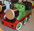 Green Tank Engine Pedal Car